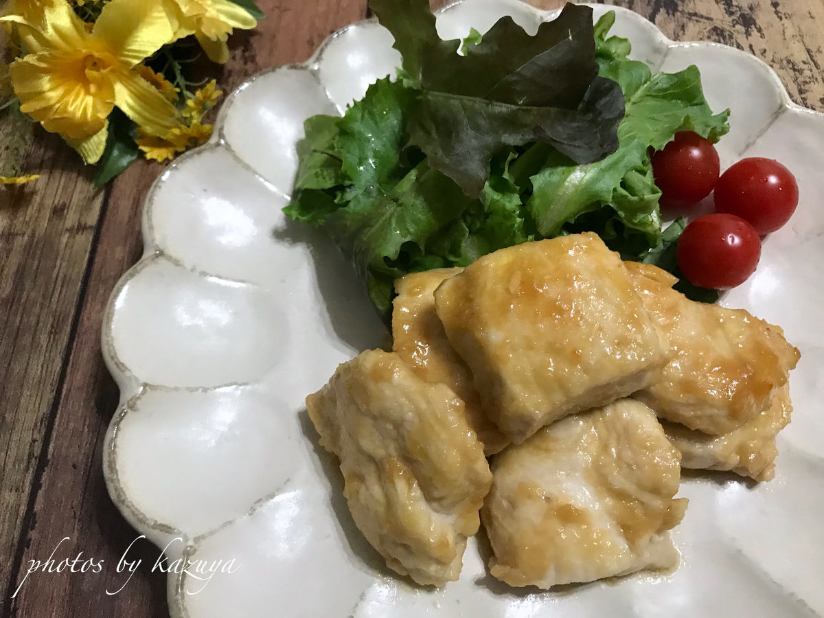 肉 照り 焼き 胸