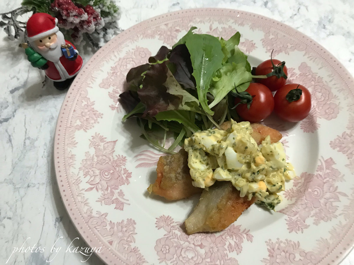 卵たっぷりソースで鮭のムニエル 週末シェフの家呑みレシピ