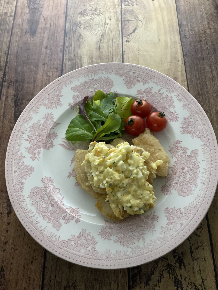 黒酢で作るチキン南蛮