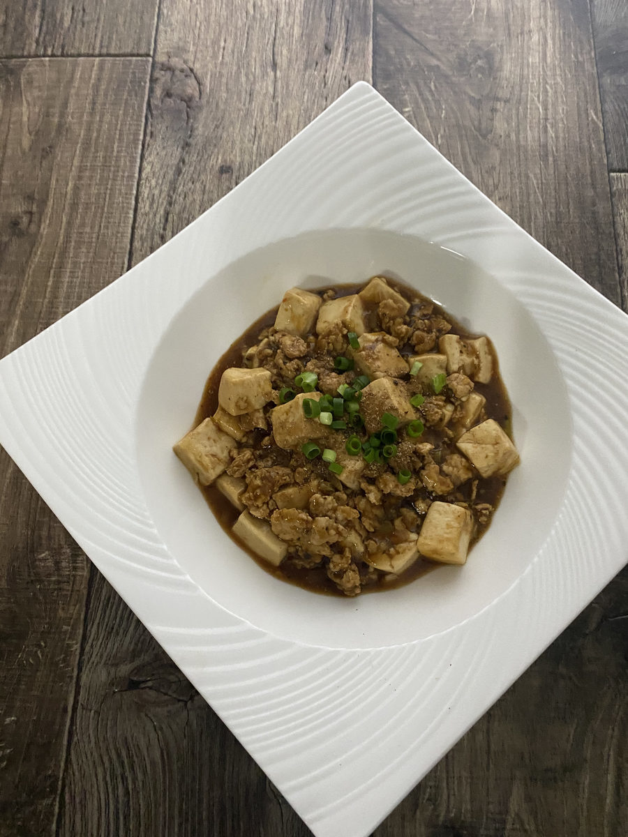 鶏むね肉de本格麻婆豆腐