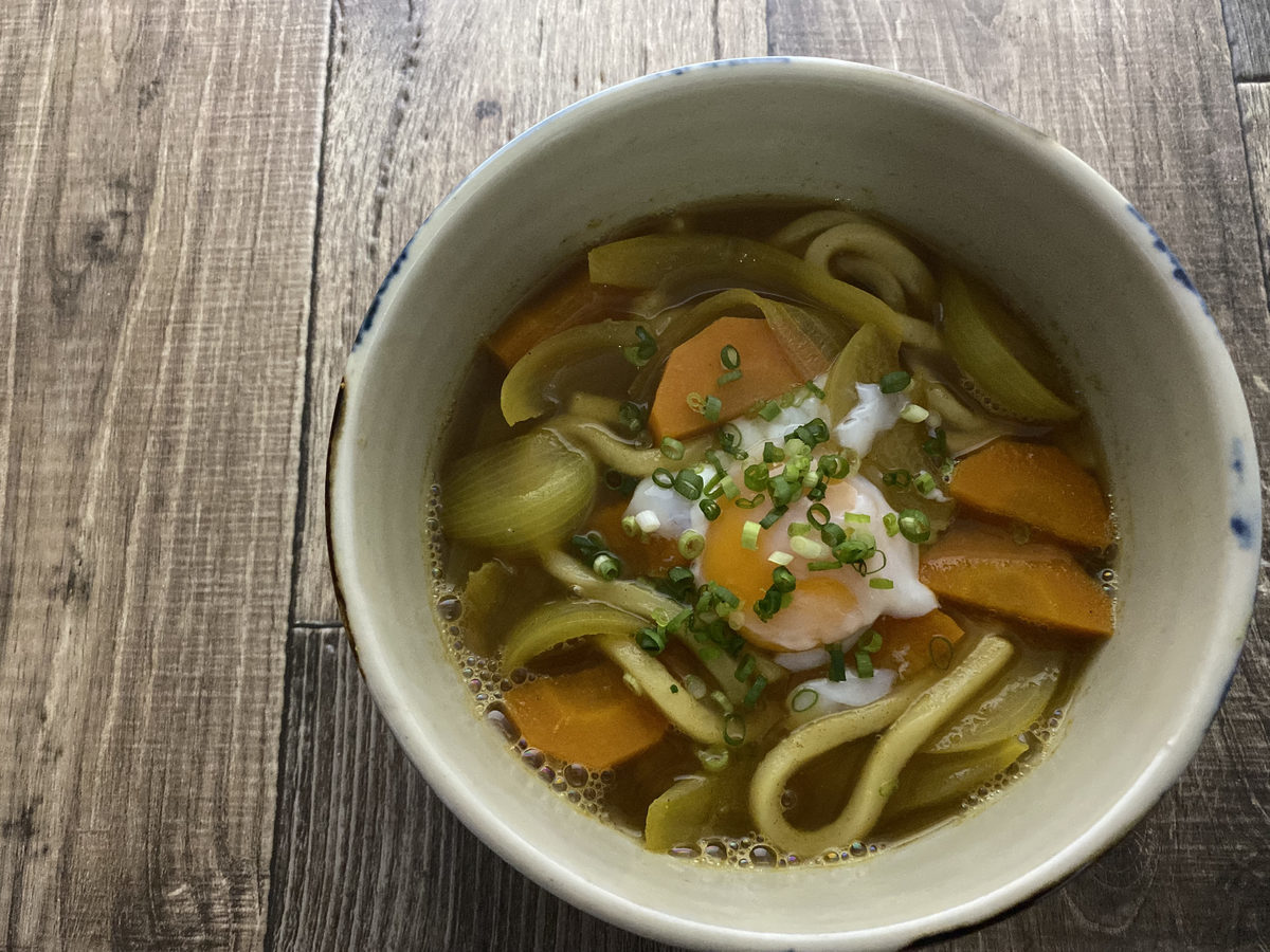 野菜カレーうどん