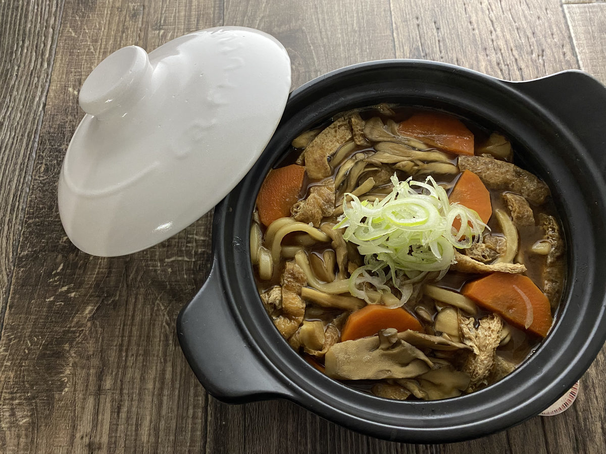 舞茸の味噌煮込みうどん