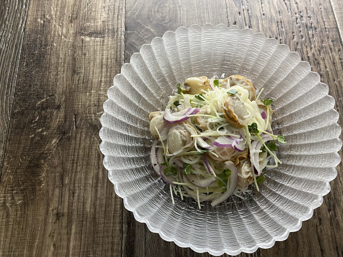 ほたてのわさびマヨ春雨サラダ 週末シェフの家呑みレシピ