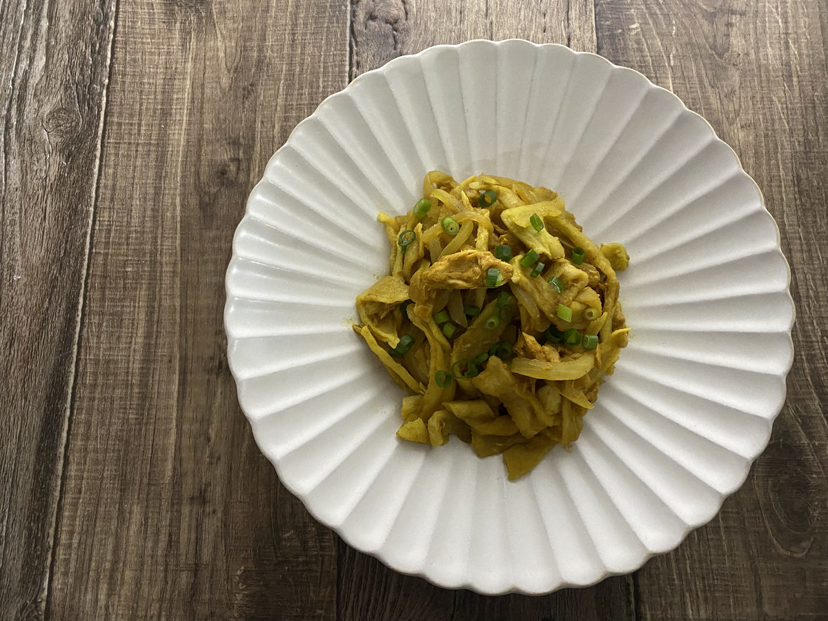 切り干し大根とツナのカレー煮