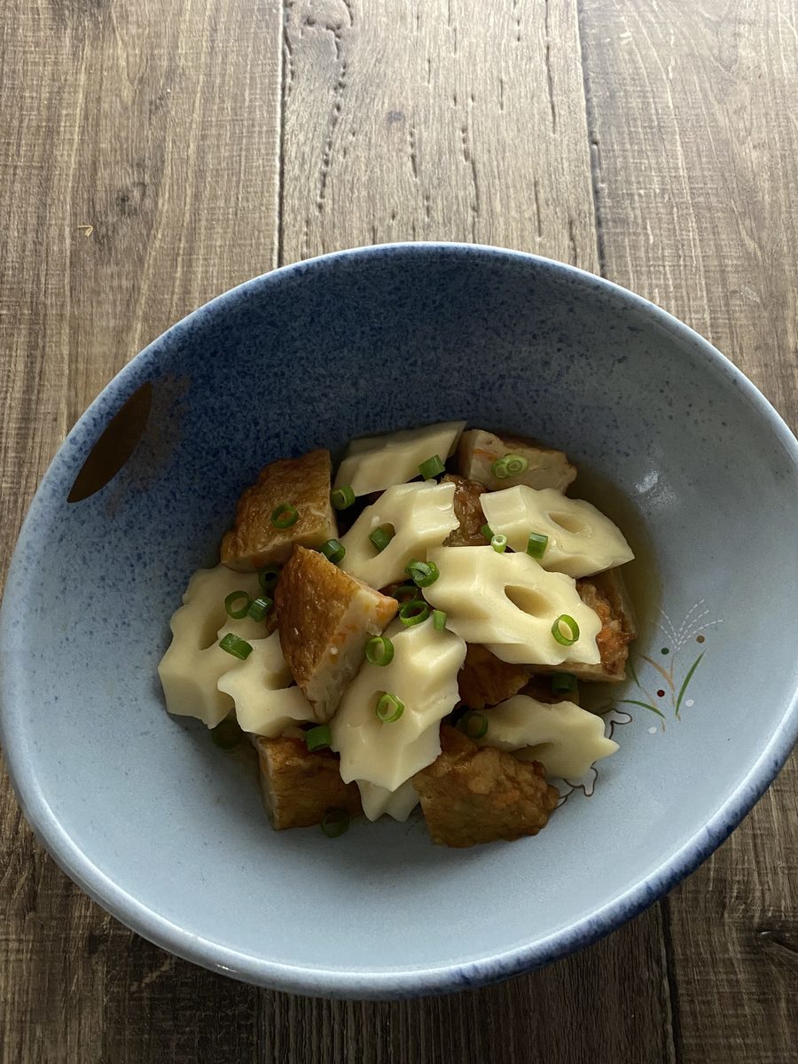 さつま揚げとちくわぶの煮物