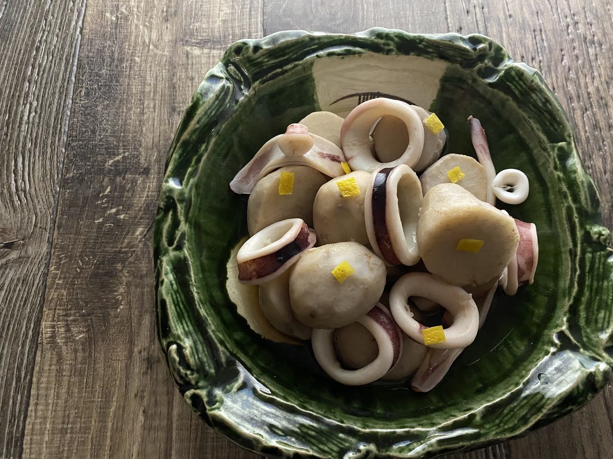 イカと里芋の煮物