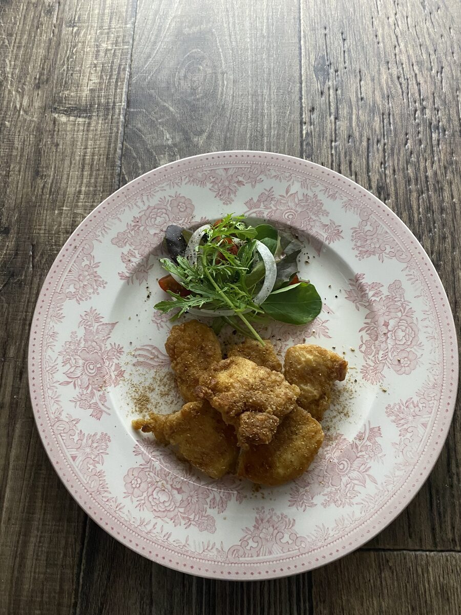 花椒塩de揚げないささみの唐揚げ