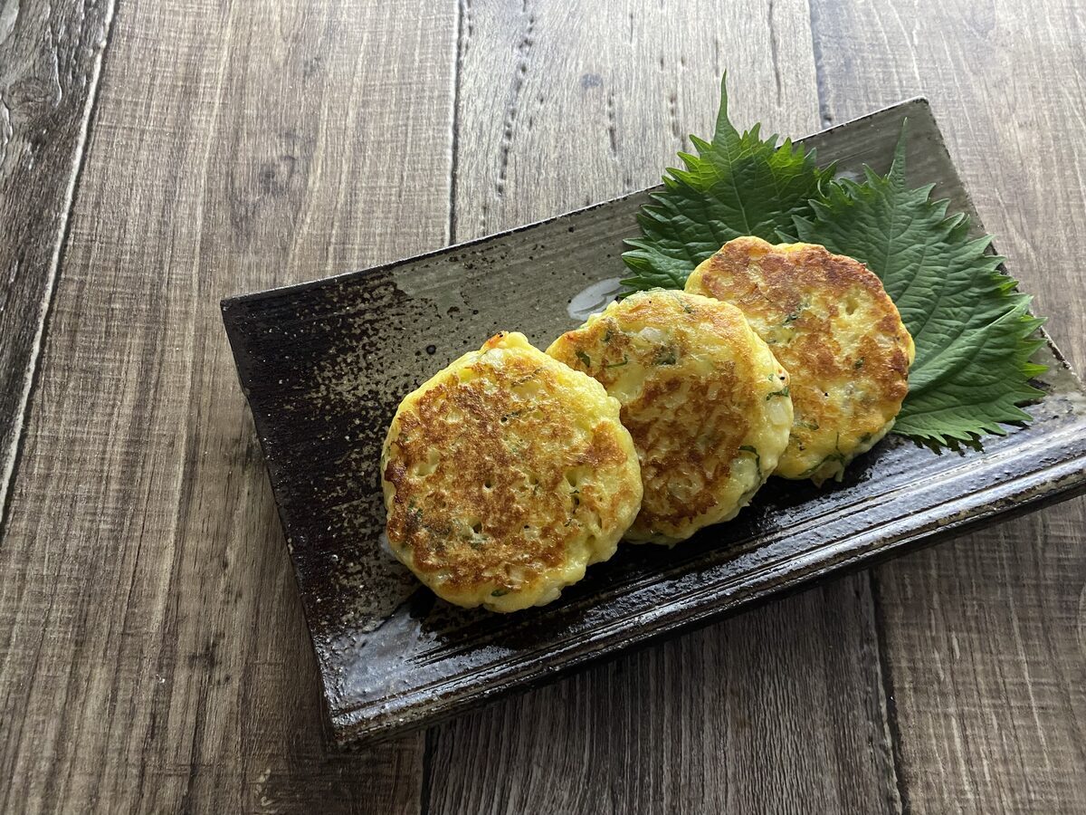 桜えびと大葉のはんぺん団子