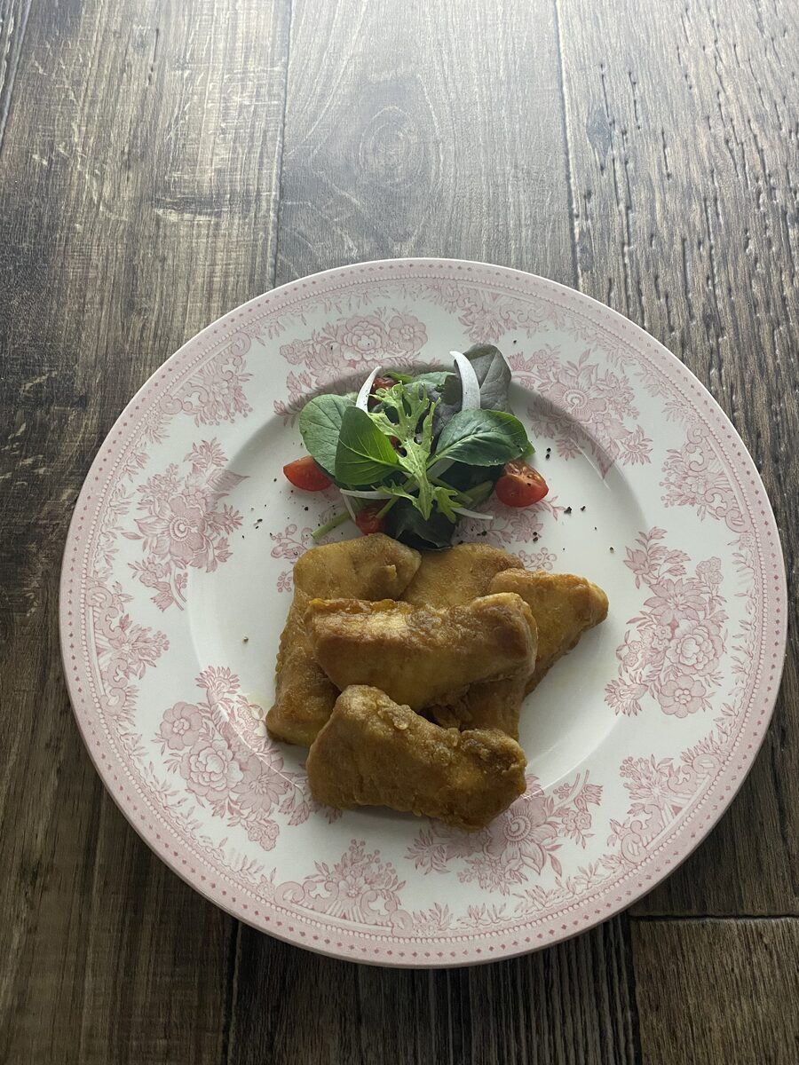 マグロのカレー唐揚げ