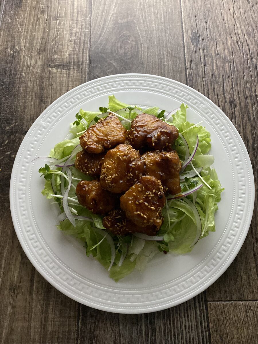 ささみの唐揚げ ゴマ照りダレ