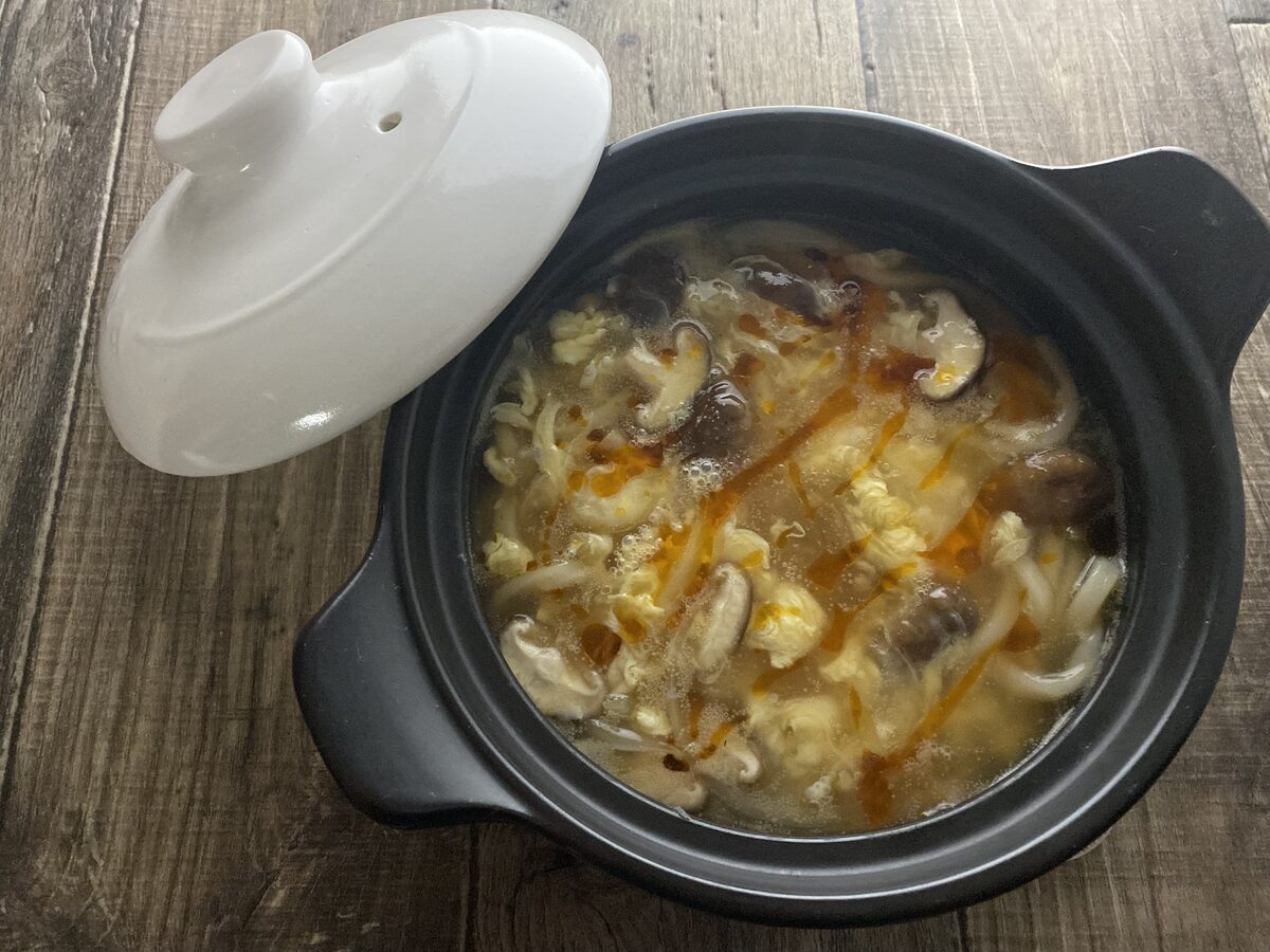 中華風卵とじうどん