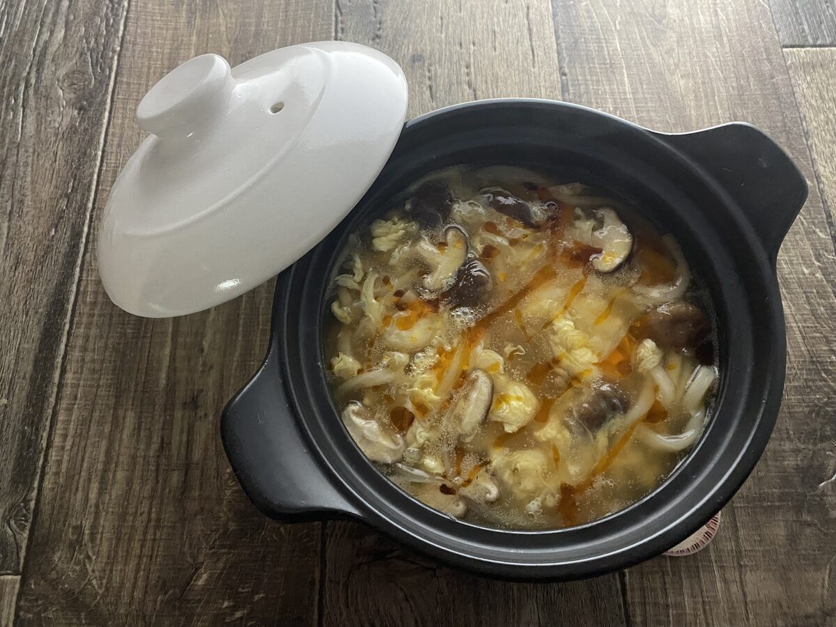 中華風卵とじうどん