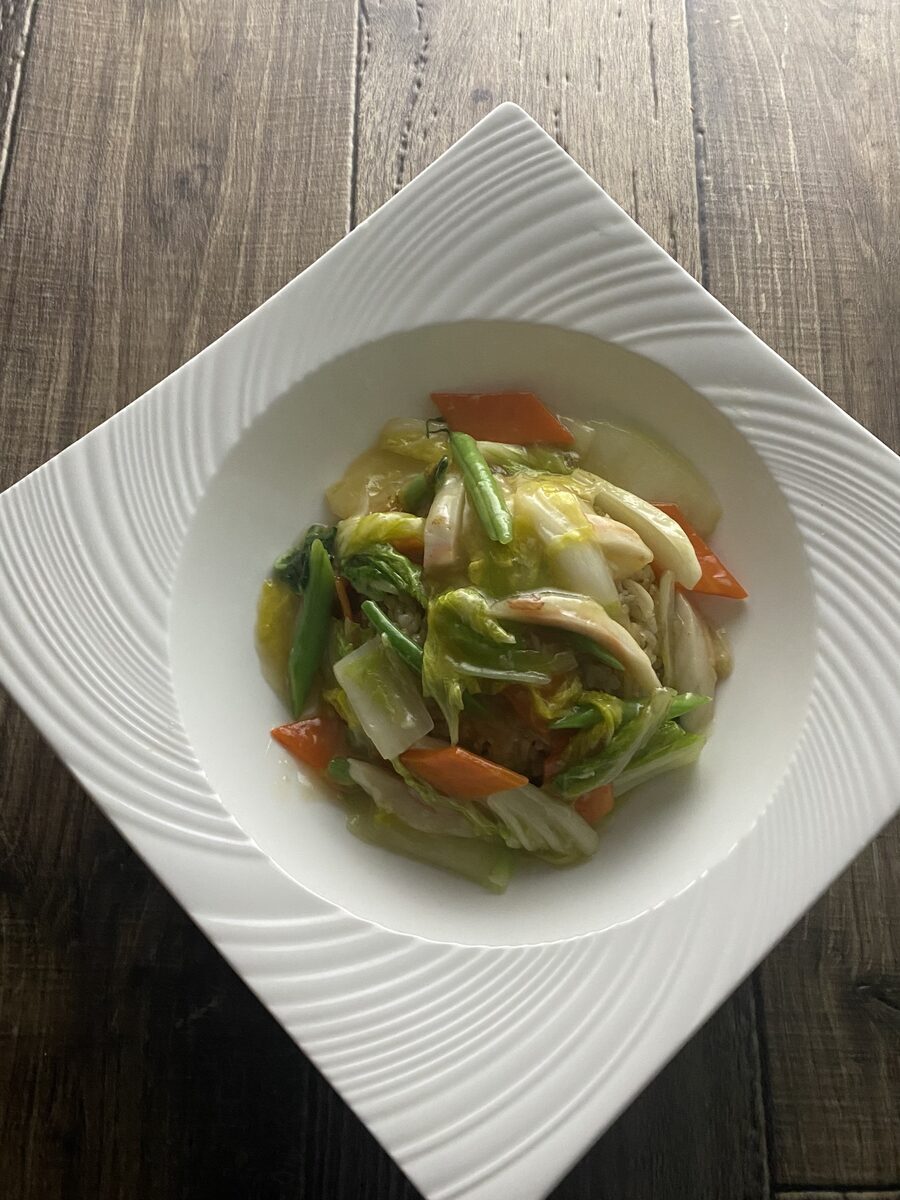 白菜のあんかけチャーハン