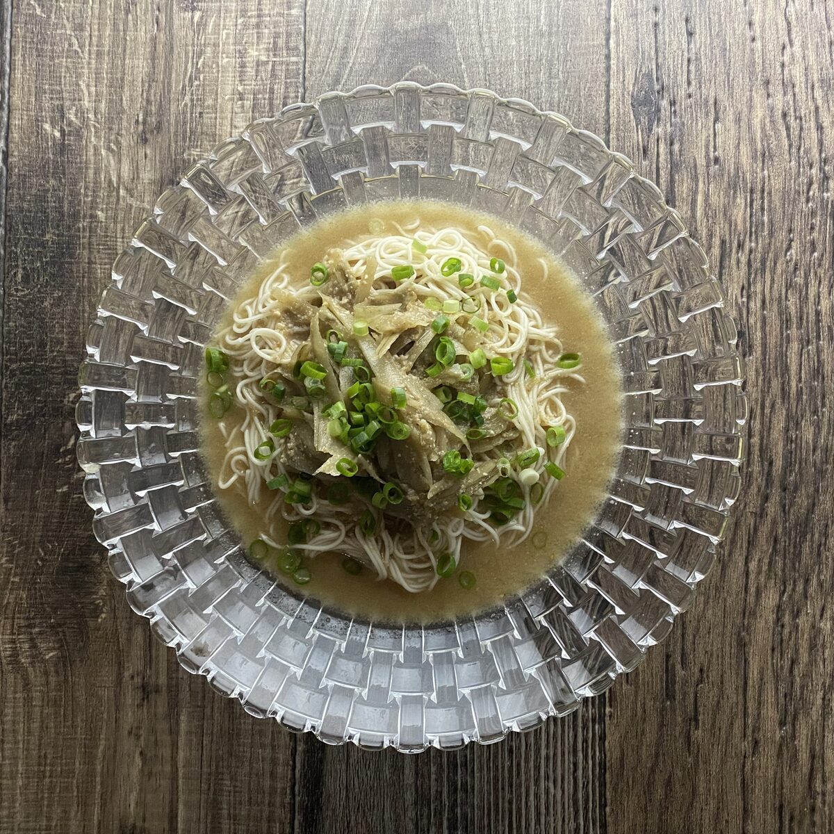 ごぼうのごまだれそうめん