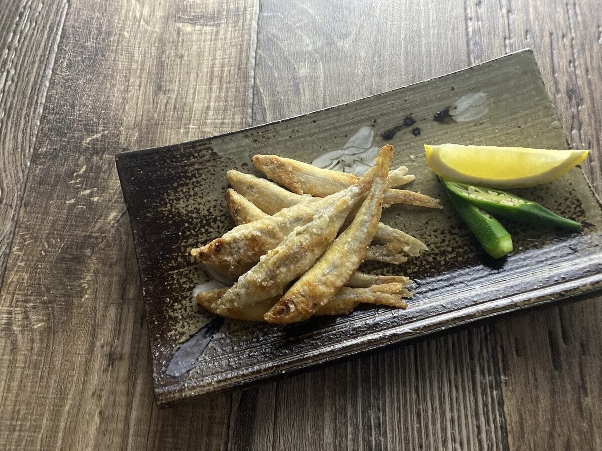 ワカサギの唐揚げ