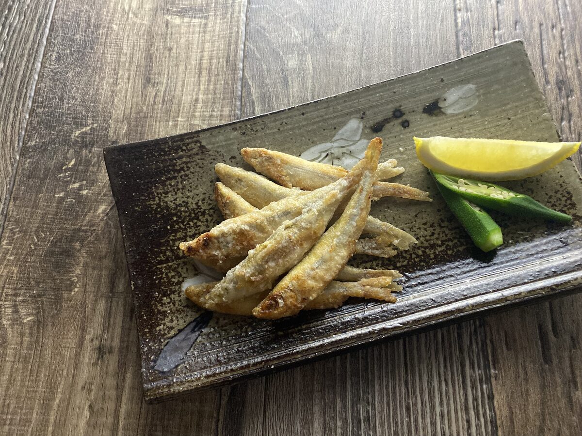 わかさぎの唐揚げ