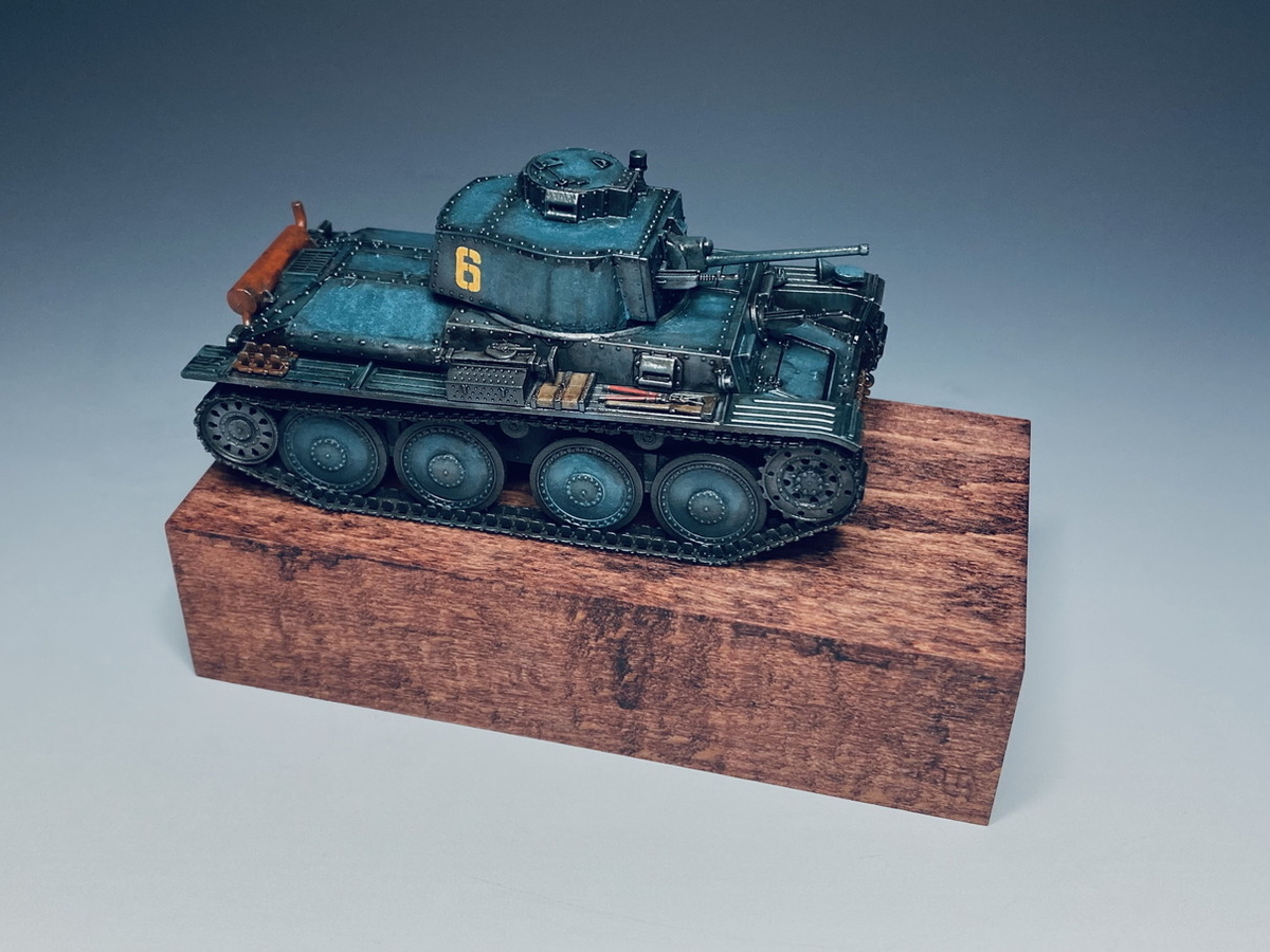 タミヤ 38(t) [1/48] 3個目 （完成） - やすあがりな模型基地