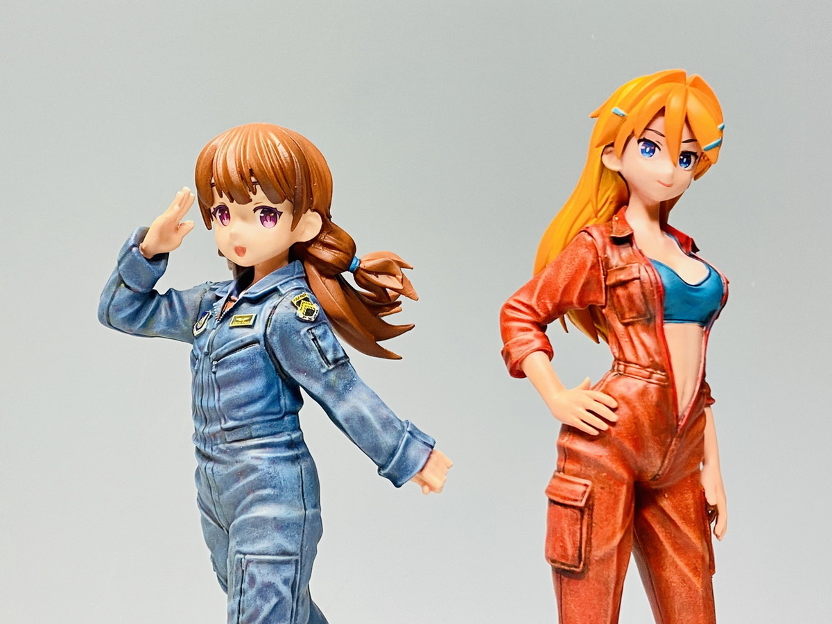 たまごガールズ クレア（パイロットスーツ）＆ルーシー（つなぎ