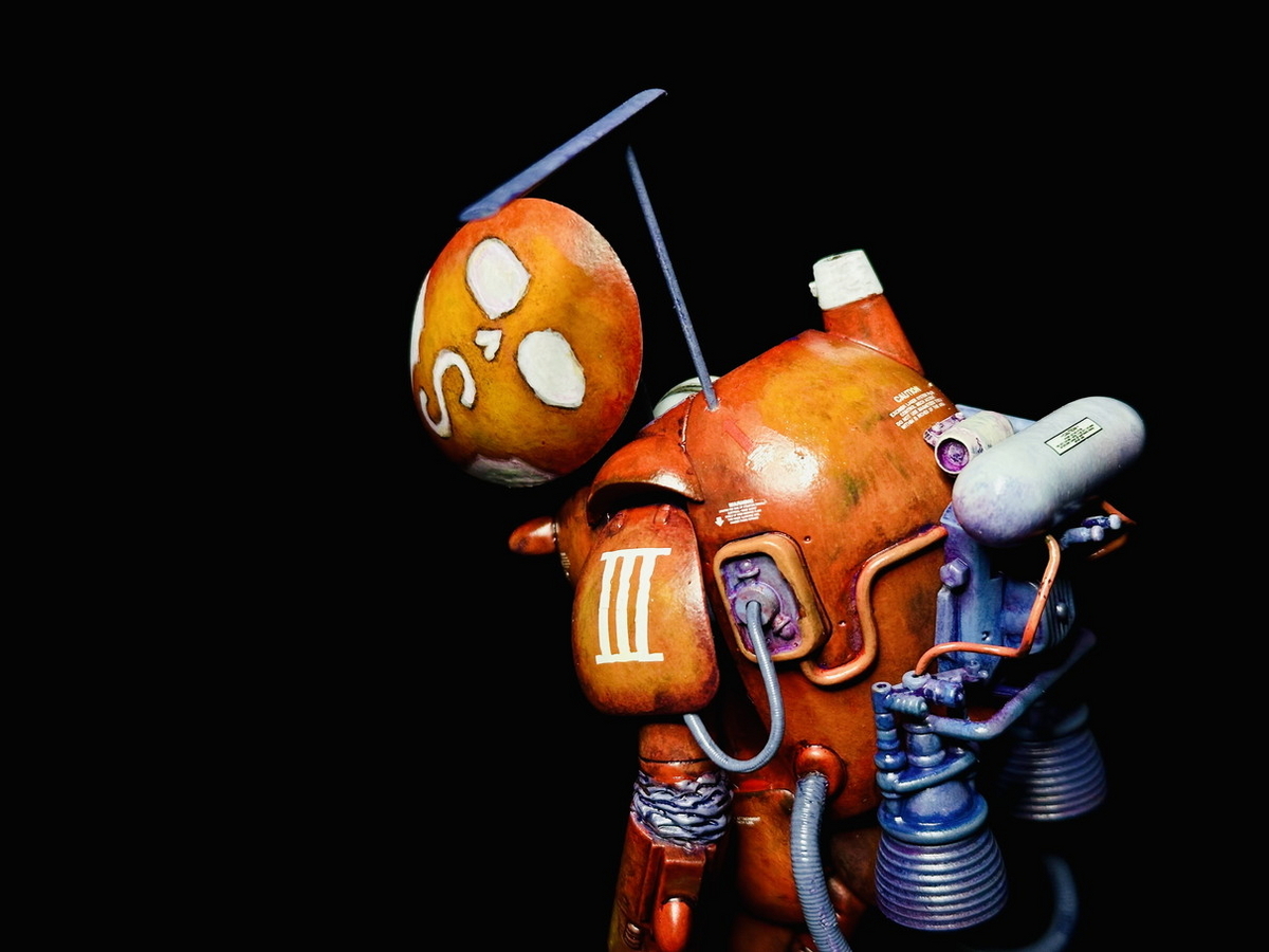 Ma.k FIRE BALL と 誠MODELS 宇宙パイロットA - まだ、サフのまま。