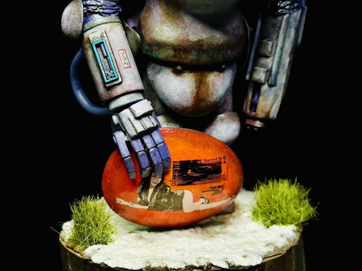 Ma.k SAFS 冬季迷彩を塗る - まだ、サフのまま。