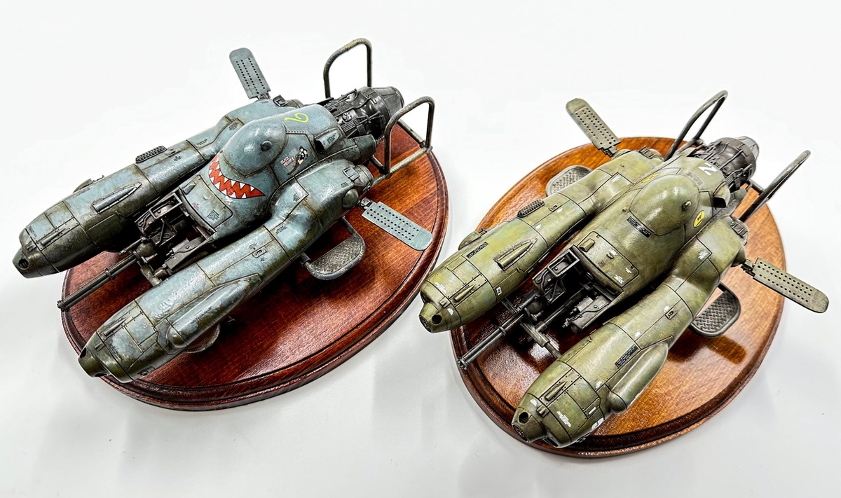マックスファクトリー 1/35 ファルケを塗る - まだ、サフのまま。