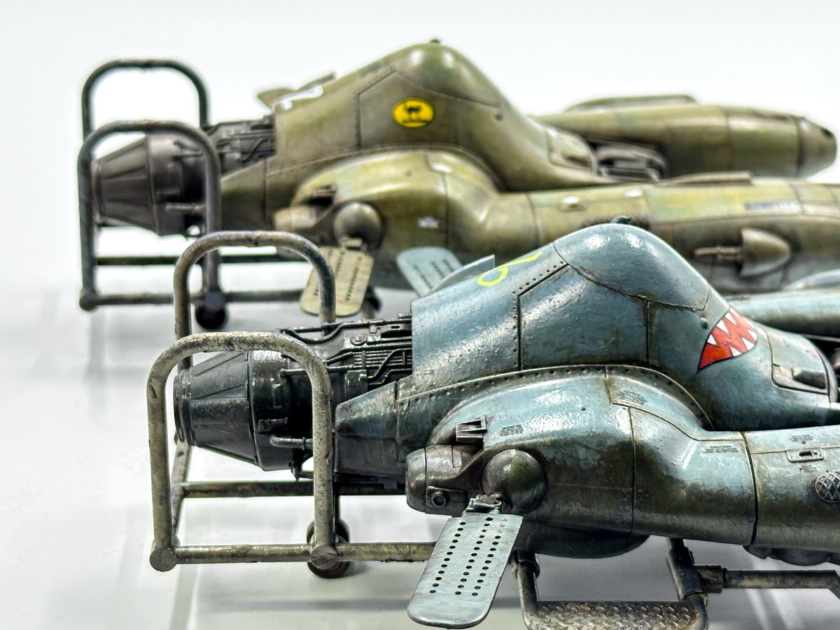 マックスファクトリー 1/35 ファルケを塗る - まだ、サフのまま。