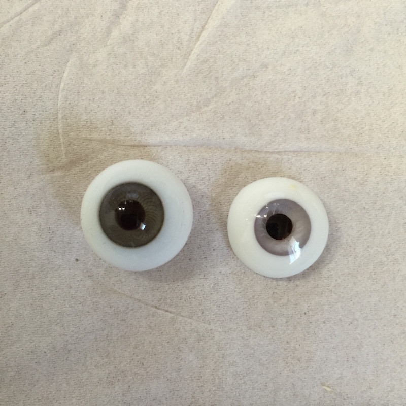 500円引きクーポン】 ボークス 造形村グラスアイ 17mm オレンジ