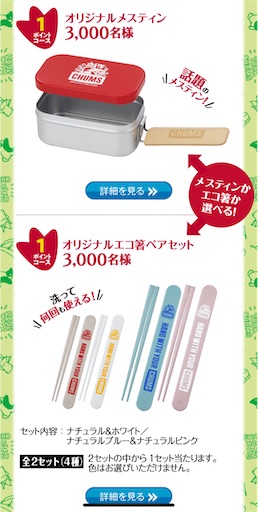 みんなも応募した？【十六茶×CHUMSコラボ】メスティンが当選しま