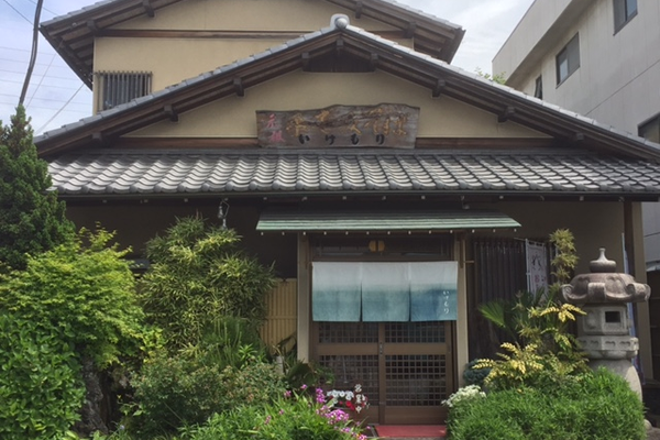 てもみそば　いけもり　入り口