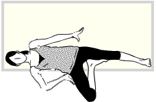 内ももを伸ばすストレッチ