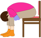 背骨を伸ばすストレッチ