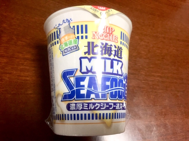 日清カップヌードル　北海道ミルクシーフードヌードル