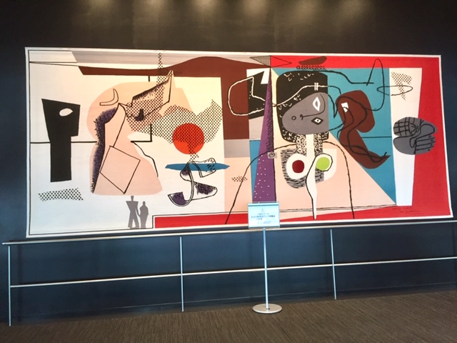 １FS席に通じる階段