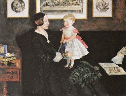 Mrs James Wyatt Jr and her Daughter 1850.jpg