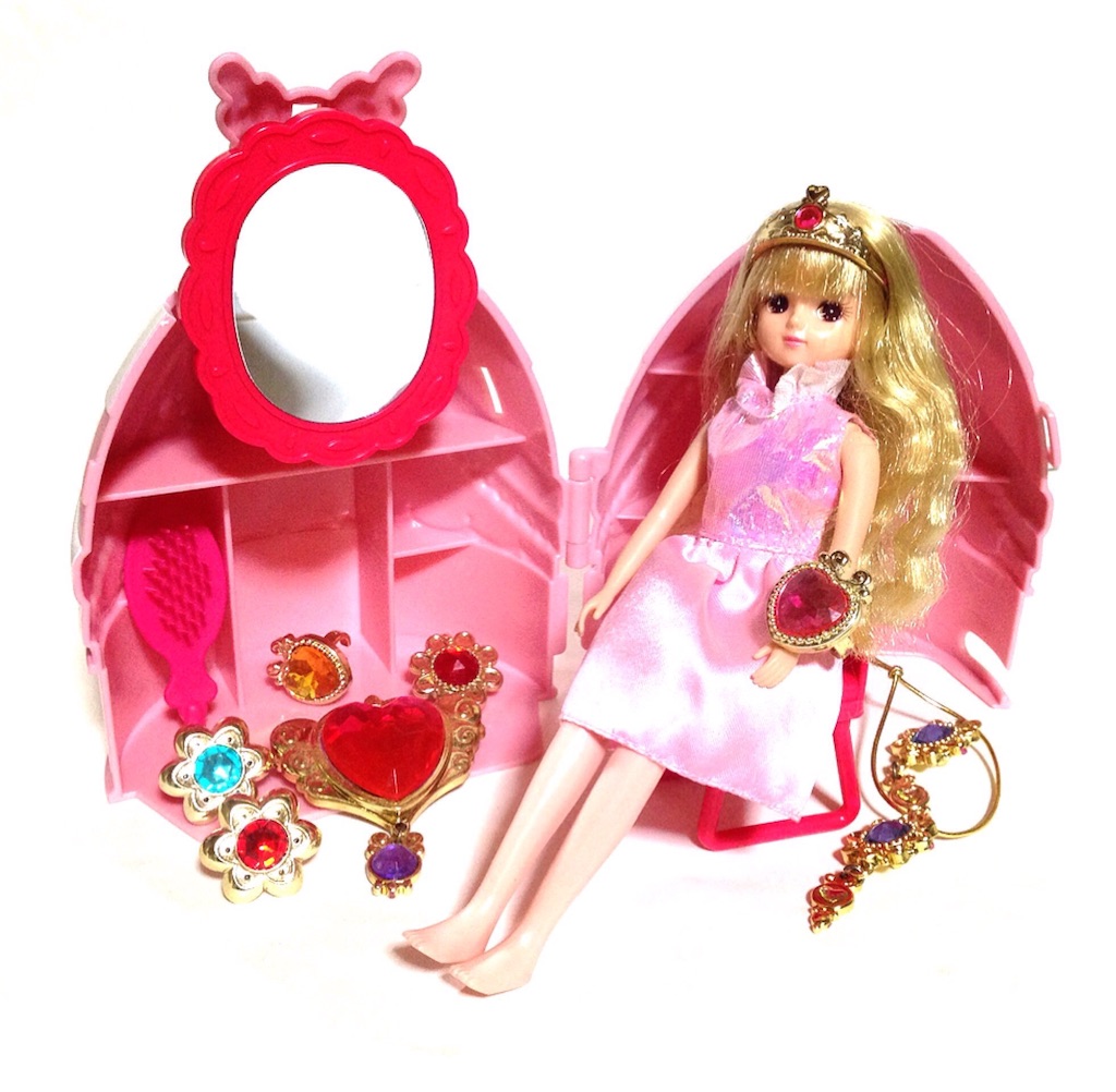 激レア☆早い者勝ち☆ビンテージ☆リカちゃん☆ピンキーピンクジュエリー☆ドレッサー リカちゃん ピンキーピンク ジュエリードレッサー - 魔女っ子