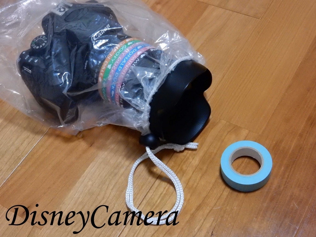 夏ディズニーの大放水からカメラを守る 一眼レフの防水対策 Disneycamera