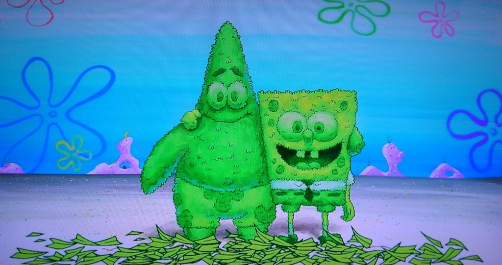 スポンジボブ 空飛ぶ脳みそ ヒーローごっこ Lain Blog