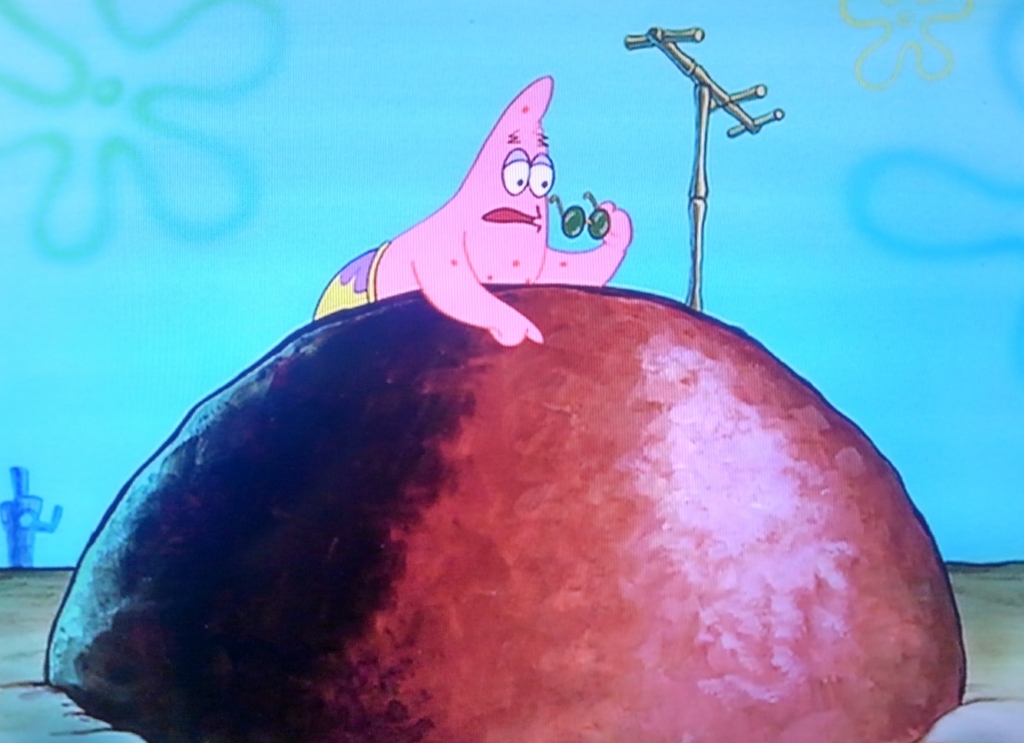 サンディ初登場 スポンジボブ 水がない Lain Blog