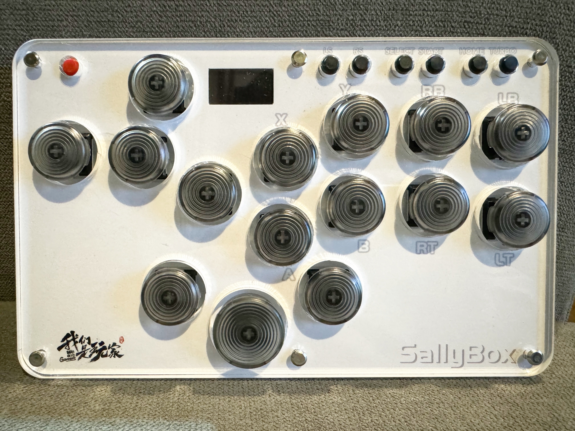 SallyBox Plus　レバーレスコントローラー　銀軸 479d73c59702dc3c2dac5123c36627