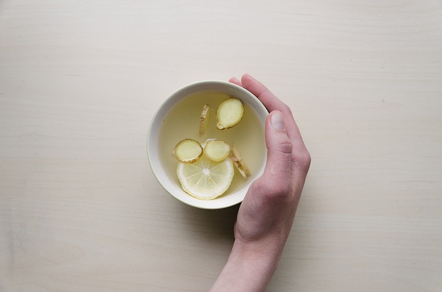 lemon ginger water