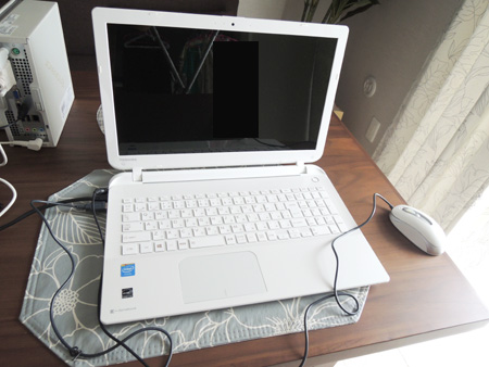 東芝 - 東芝ノートパソコン本体　EX/35MW 東芝dynabook EX/35MW - lapinchicの日記