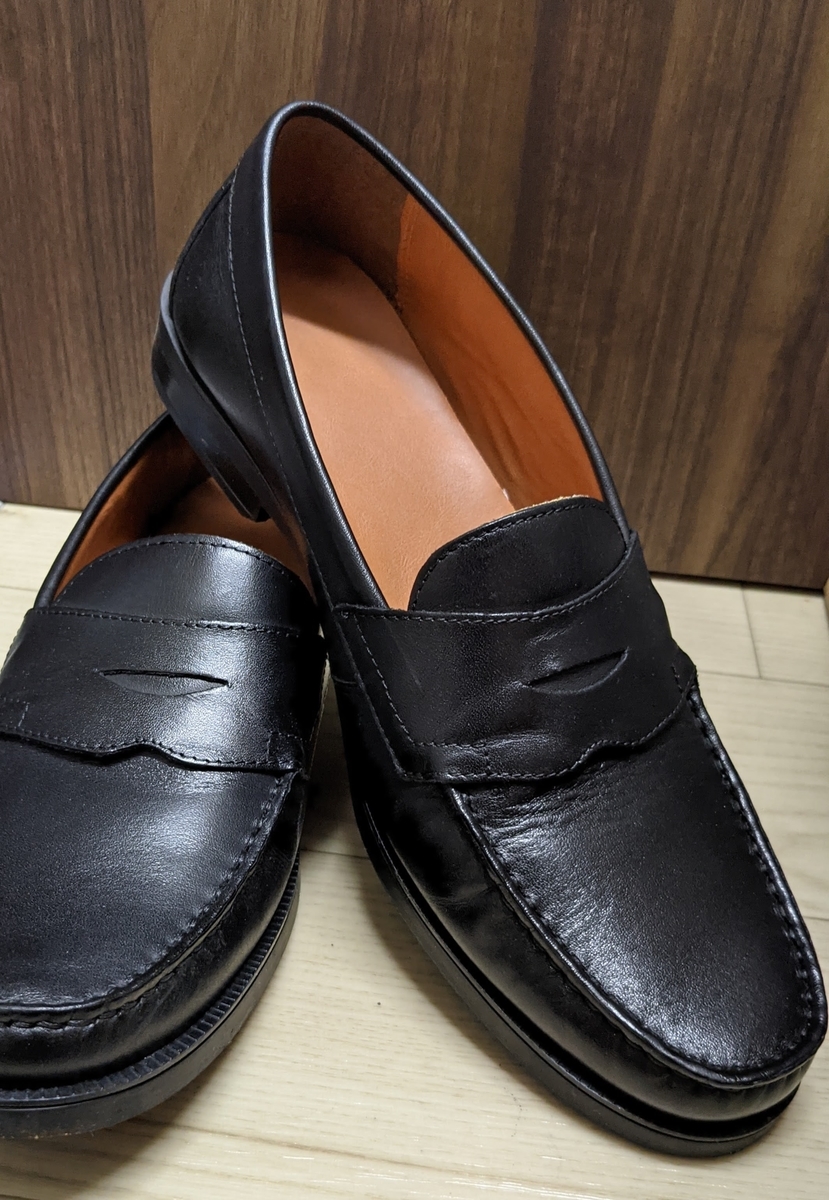 Gu リアルレザーコインローファー この価格でこの出来はすごい 気兼ねなく履けるローファー Iimono Blog