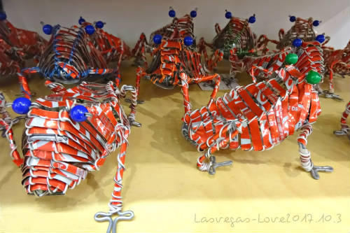 コカ・コーラ缶製 置物