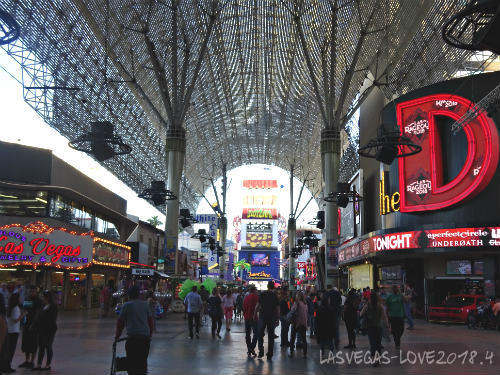 フリーモントストリート　アーケード