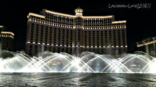 ベラージオ　噴水ショー
