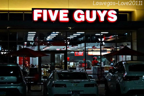 FIVE GUYS　ハンバーガー