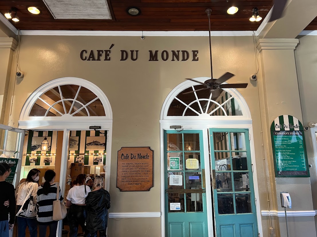 ニューオーリンズ　cafe du monde