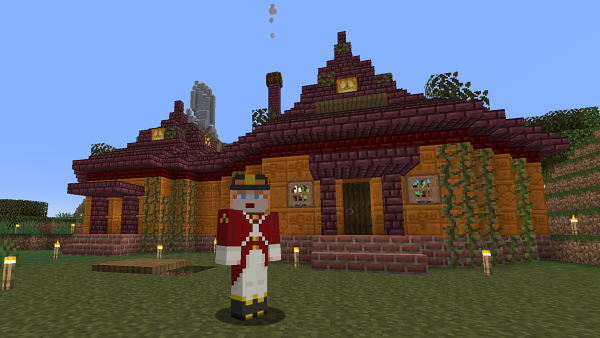 ８０魔法使いの小屋 外観 ラテーラのマイクラブログ