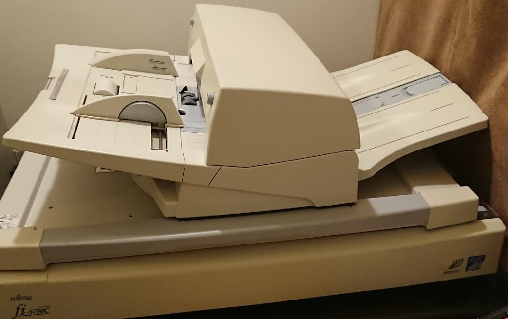 Fujitsu PFU fi-6130(内部ローラー溶解) Fujitsu PFU fi-6130(内部