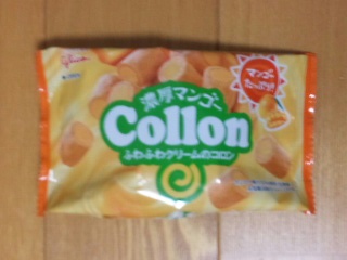 グリコ 濃厚マンゴーふわふわクリームのコロン